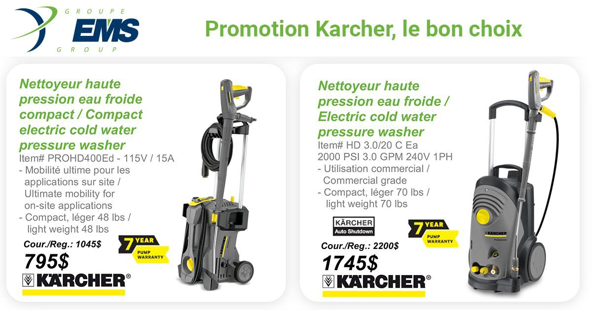 Produits Karcher populaires