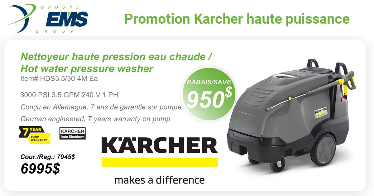 Produits Karcher haute puissance