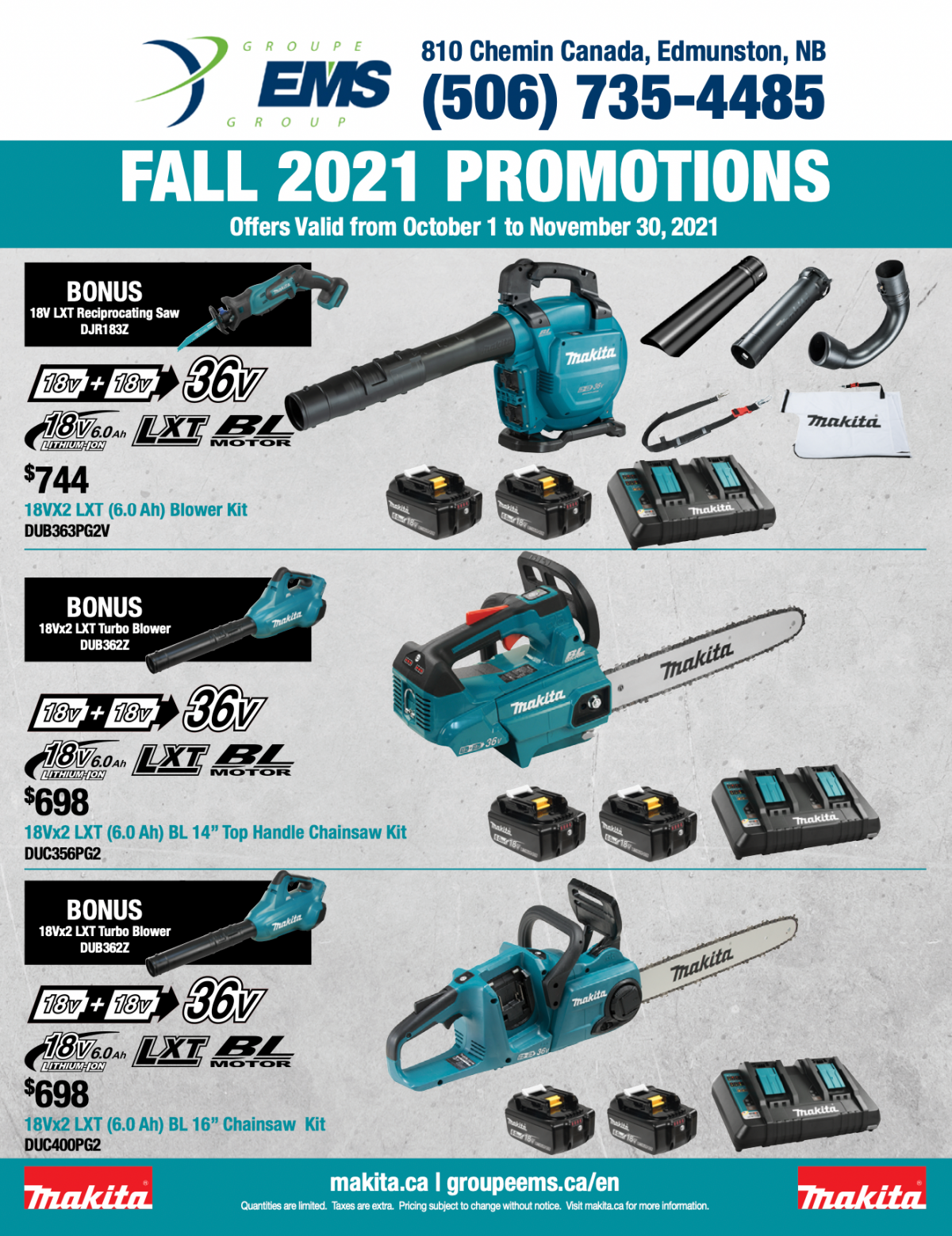 FALL 2021 PROMOTIONS